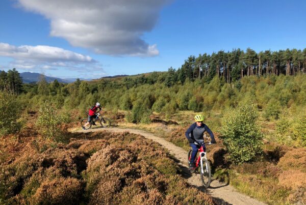 Nice view of comrie and our team