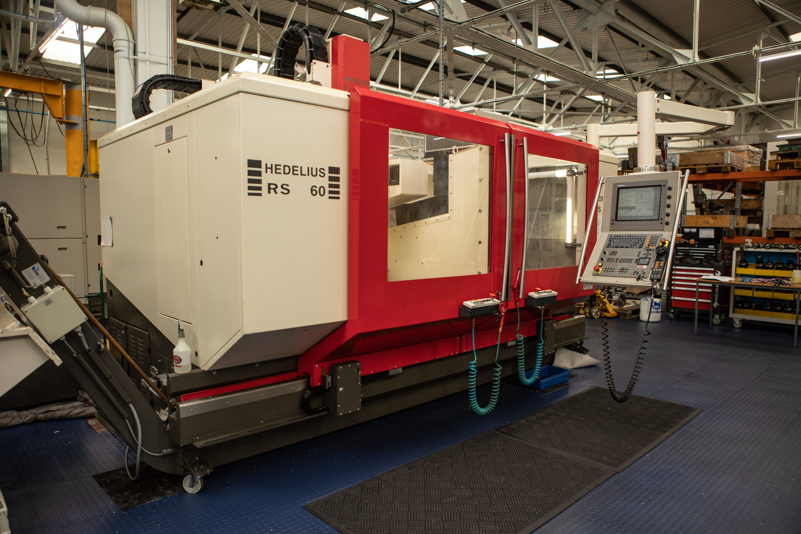 The Hedelius RS60 machine